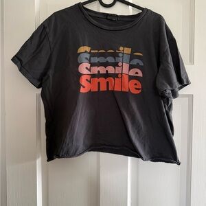 MOTHER Rowdy tee with Smile Design